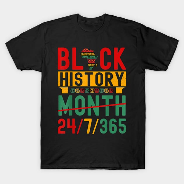 Black History Month African American Pride T-Shirt by Centorinoruben.Butterfly